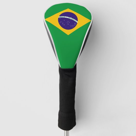 Braziliaanse vlag golfheadcover (Voorkant)