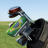 Braziliaanse vlag golfheadcover (Insitu)