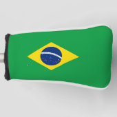 Braziliaanse vlag golfheadcover (Voorkant)