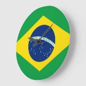 Braziliaanse vlag grote klok (Hoek)