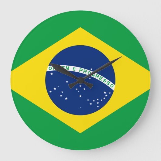 Braziliaanse vlag grote klok (Voorkant)