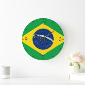 Braziliaanse vlag grote klok (Huis)