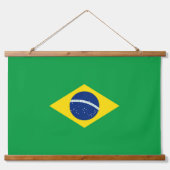 Braziliaanse vlag hangend wandkleed (Voorkant 2)