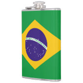 Braziliaanse vlag heupfles (Links)