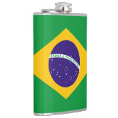 Braziliaanse vlag heupfles (Rechts)