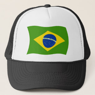 Braziliaanse vlag hoed trucker pet