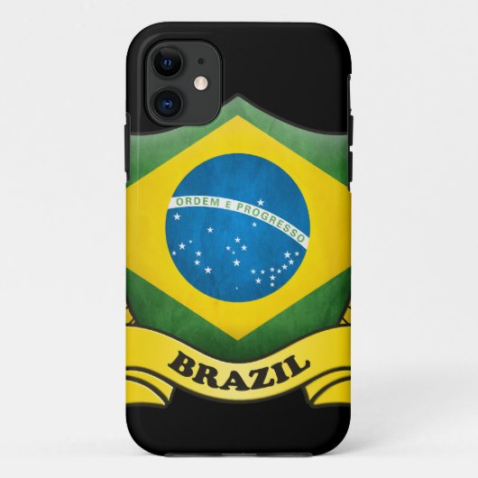 Braziliaanse vlag iPhone 5 Hoesje (Achterkant)
