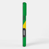 Braziliaanse vlag iPhone hoesje (Rechterkant)