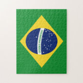 Braziliaanse vlag Jigzaag Puzzle Legpuzzel (Verticaal)