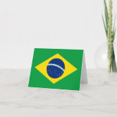 Braziliaanse vlag kaart (Voorkant)