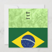 Braziliaanse vlag kaart (Achterkant)