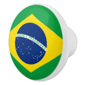 Braziliaanse vlag Keramische Pull Keramische Knop (Rechts)