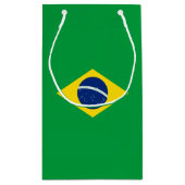 Braziliaanse vlag klein cadeauzakje (Achterkant)