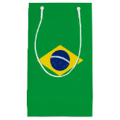 Braziliaanse vlag klein cadeauzakje (Voorkant)