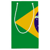 Braziliaanse vlag klein cadeauzakje (Achterkant)