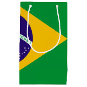 Braziliaanse vlag klein cadeauzakje (Voorkant)