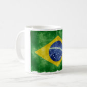 Braziliaanse vlag koffiemok (Voorkant links)