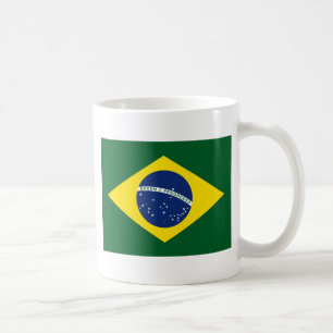 Braziliaanse vlag koffiemok