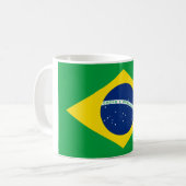 Braziliaanse vlag koffiemok (Voorkant links)