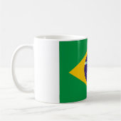 Braziliaanse vlag koffiemok (Links)