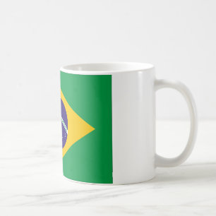 Braziliaanse vlag koffiemok