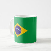 Braziliaanse vlag koffiemok (Voorkant links)