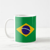 Braziliaanse vlag koffiemok (Links)