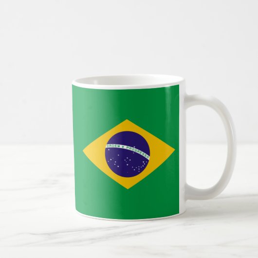 Braziliaanse vlag koffiemok (Rechts)