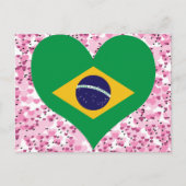 Braziliaanse vlag kopen briefkaart (Voorkant)