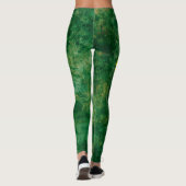 Braziliaanse vlag leggings (Achterkant)