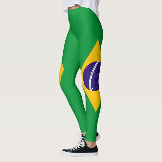 Braziliaanse vlag leggings (Links)