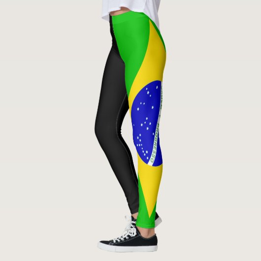 Braziliaanse vlag leggings (Links)