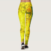 Braziliaanse vlag leggings (Achterkant)