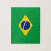 Braziliaanse vlag legpuzzel (Verticaal)