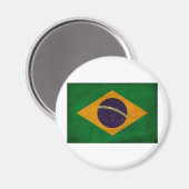 Braziliaanse vlag magneet (Voorkant / Achterkant)