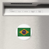 Braziliaanse vlag magneet (Insitu (Vaatwasser))