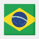Braziliaanse vlag magneet (Voorkant)