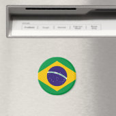 Braziliaanse vlag magneet (Insitu (Vaatwasser))