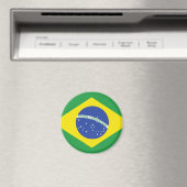 Braziliaanse vlag magneet (Insitu (Vaatwasser))