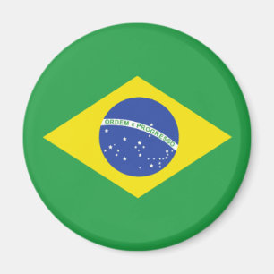Braziliaanse vlag magneet