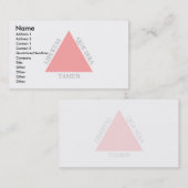 Braziliaanse vlag Minas Gerais Visitekaartje (Voorkant / Achterkant)