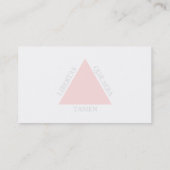 Braziliaanse vlag Minas Gerais Visitekaartje (Achterkant)