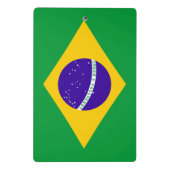 Braziliaanse vlag mini klembord (Achterkant)
