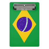 Braziliaanse vlag mini klembord (Voorkant)