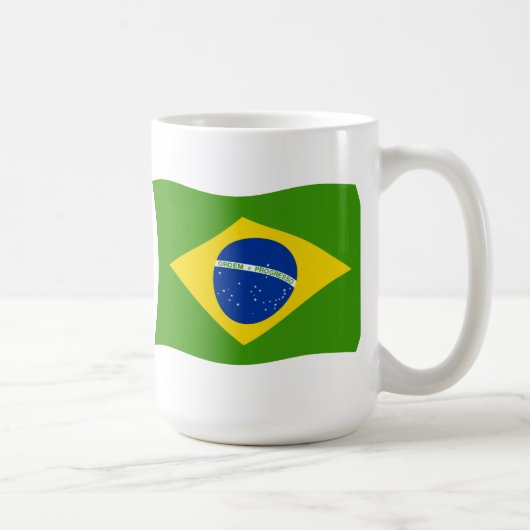 Braziliaanse Vlag Mok (Rechts)