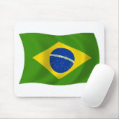 Braziliaanse Vlag Muismat (Met muis)