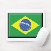 Braziliaanse vlag muismat (Met muis)