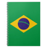 Braziliaanse vlag notitieboek (Voorkant)