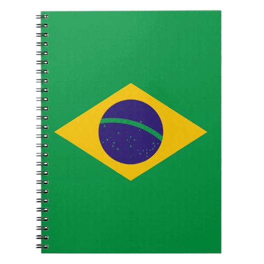 Braziliaanse vlag notitieboek (Voorkant)