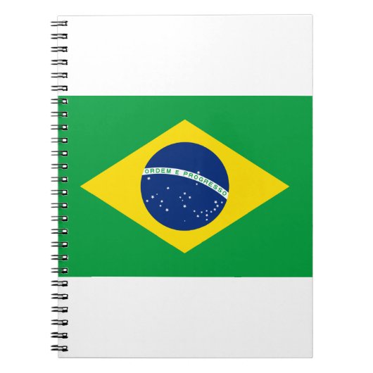 Braziliaanse vlag notitieboek (Voorkant)